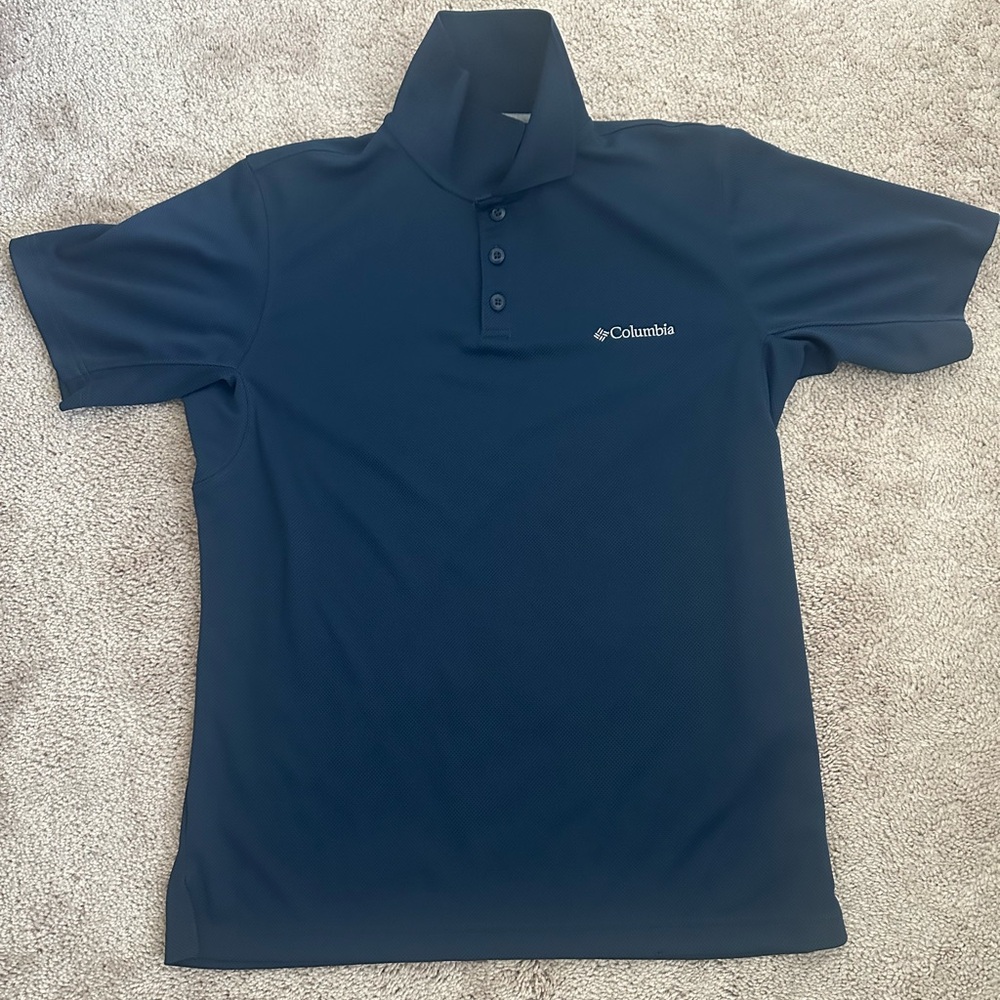Columbia Men's Dark Navy Performance Polo